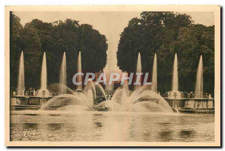 CPA Versailles Bassin de Neptune 
