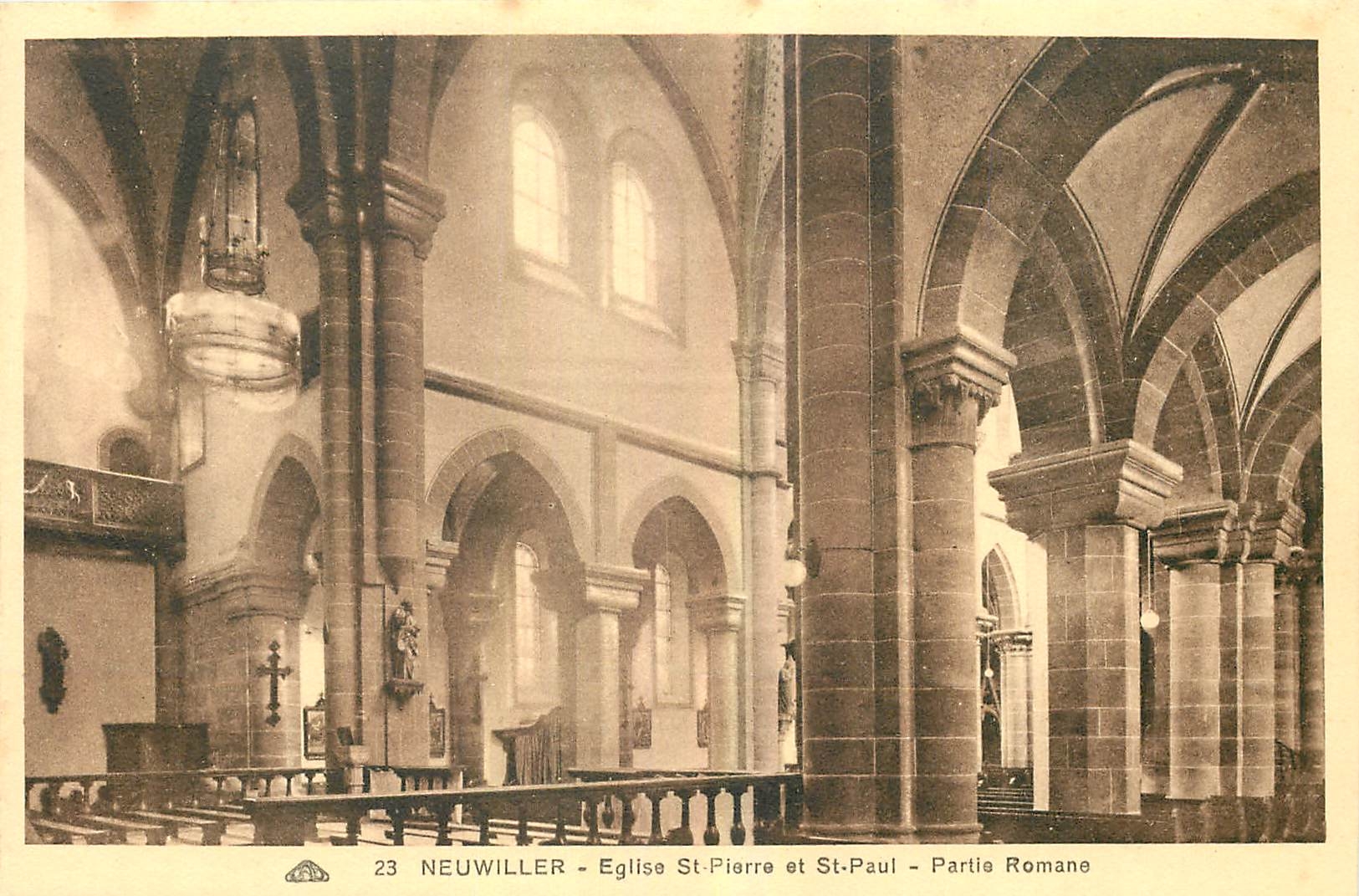 Neuwiller - Église Saint-Pierre et Saint-Paul - Partie Romane