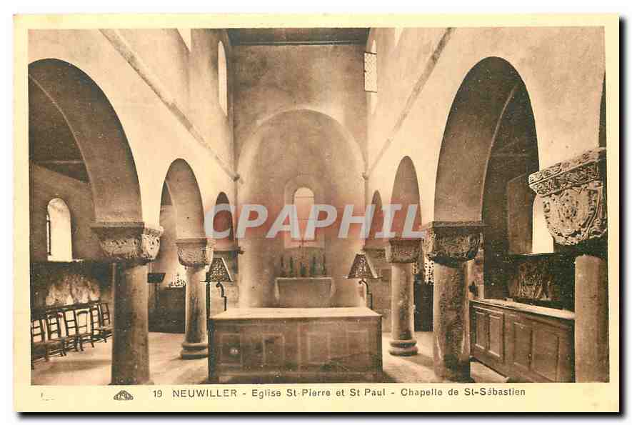 Neuwiller - Église Saint-Pierre et Saint-Paul - Chapelle de Saint-Sébastien