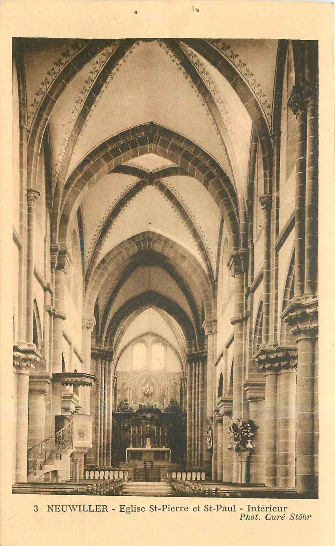 Neuwiller - Église Saint-Pierre et Saint-Paul - Intérieur — Phot. Curé Stöhr