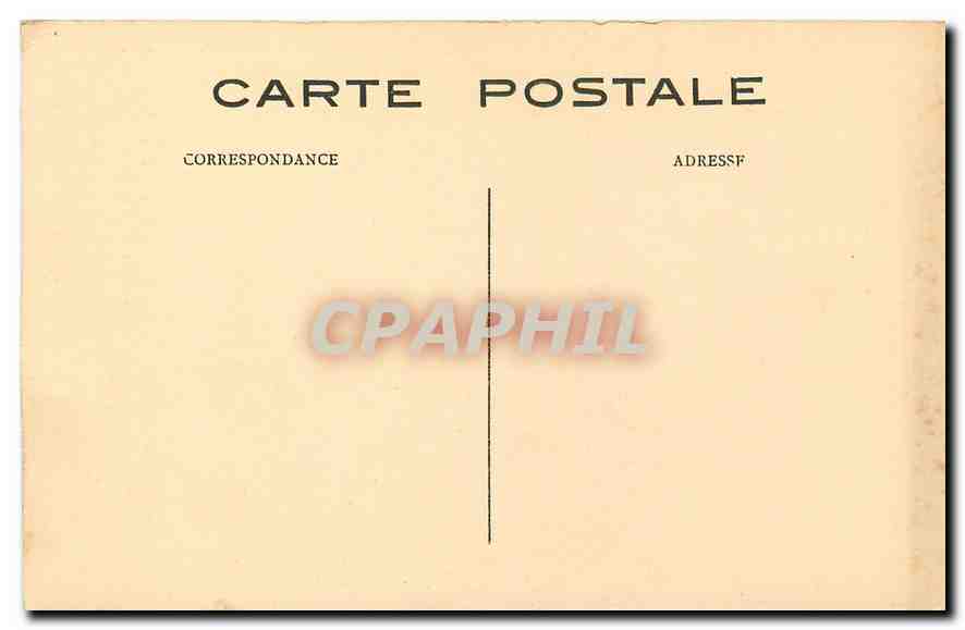 CPA Lacordaire d'apres le portrait d'Hippolyte Flandrin ayant appartenu a Noel Vallois  — Rückseite