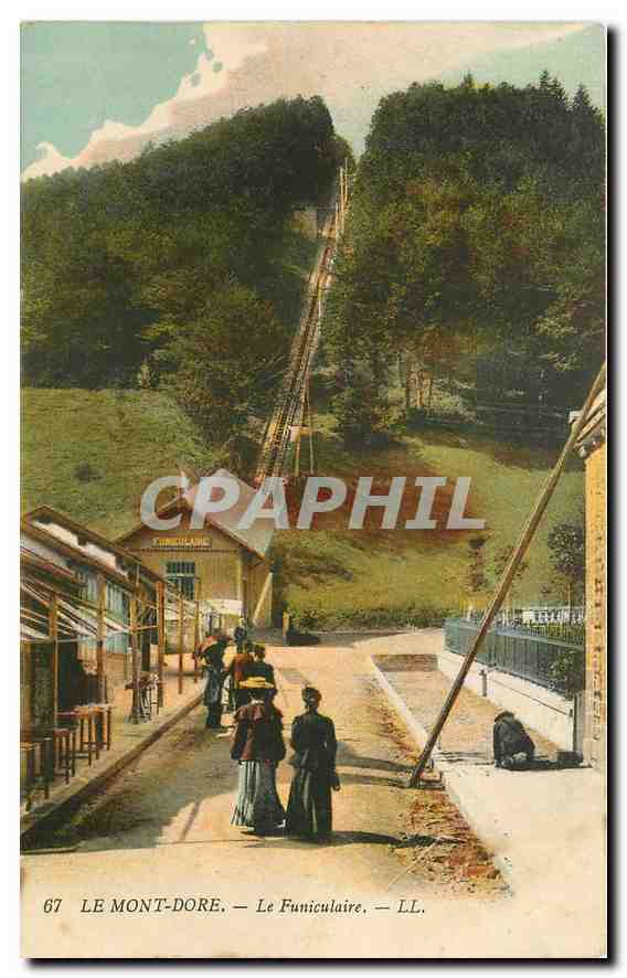 CPA Le Mont Dore Le Funiculaire 