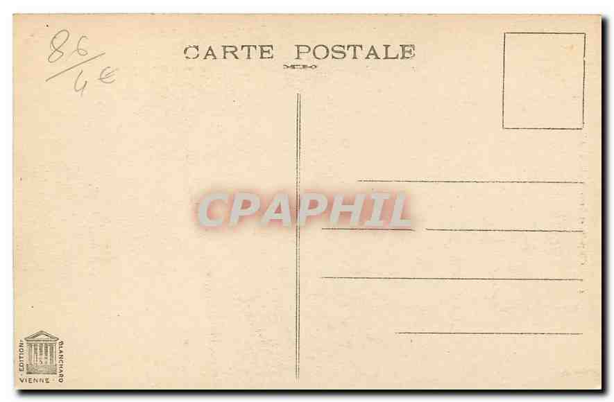 CPA Chapelle et Tour N D de Pipet  — Rückseite