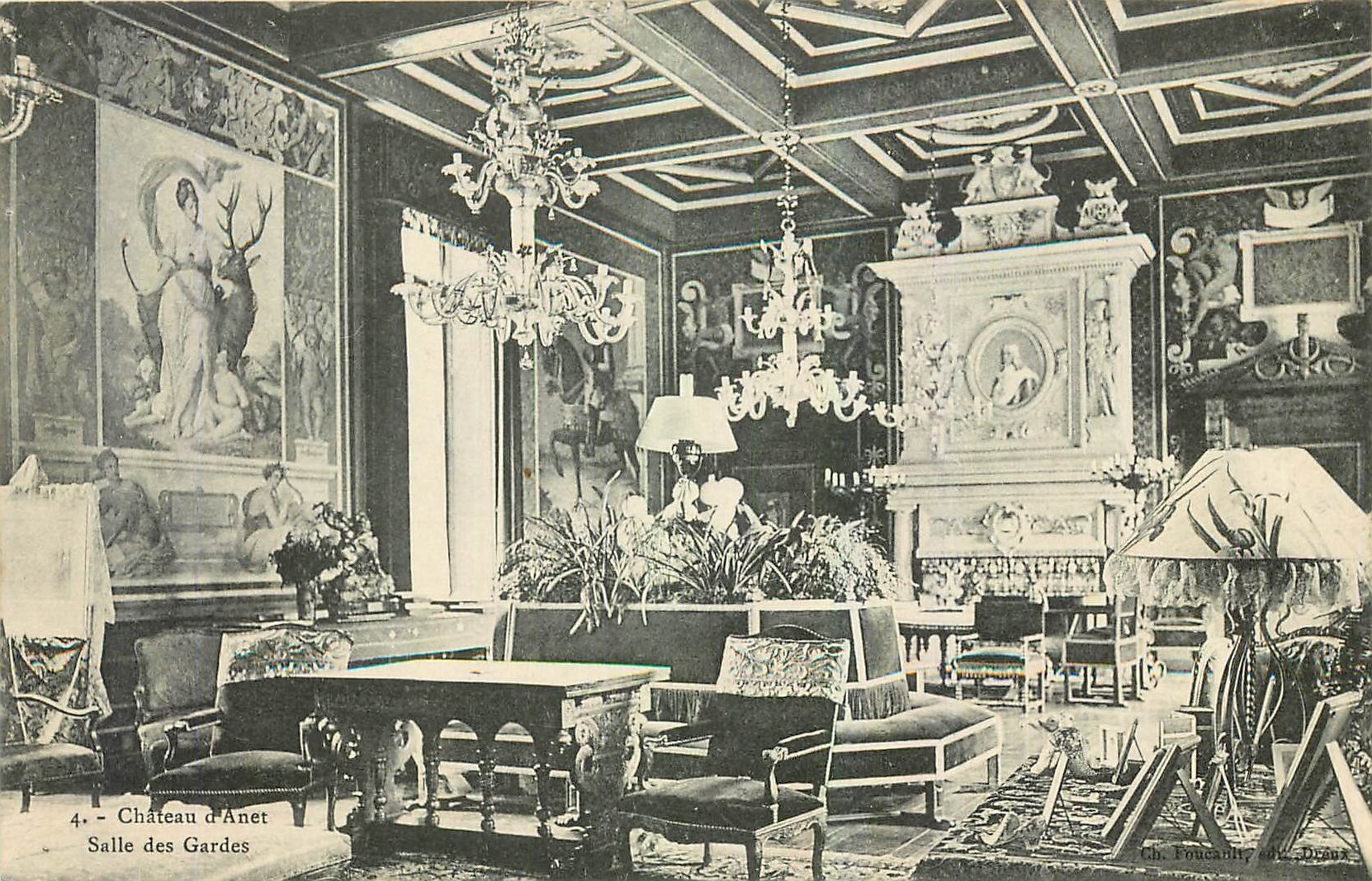 Château d'Anet — Salle des Gardes — Ch. Poucailly, Drancy