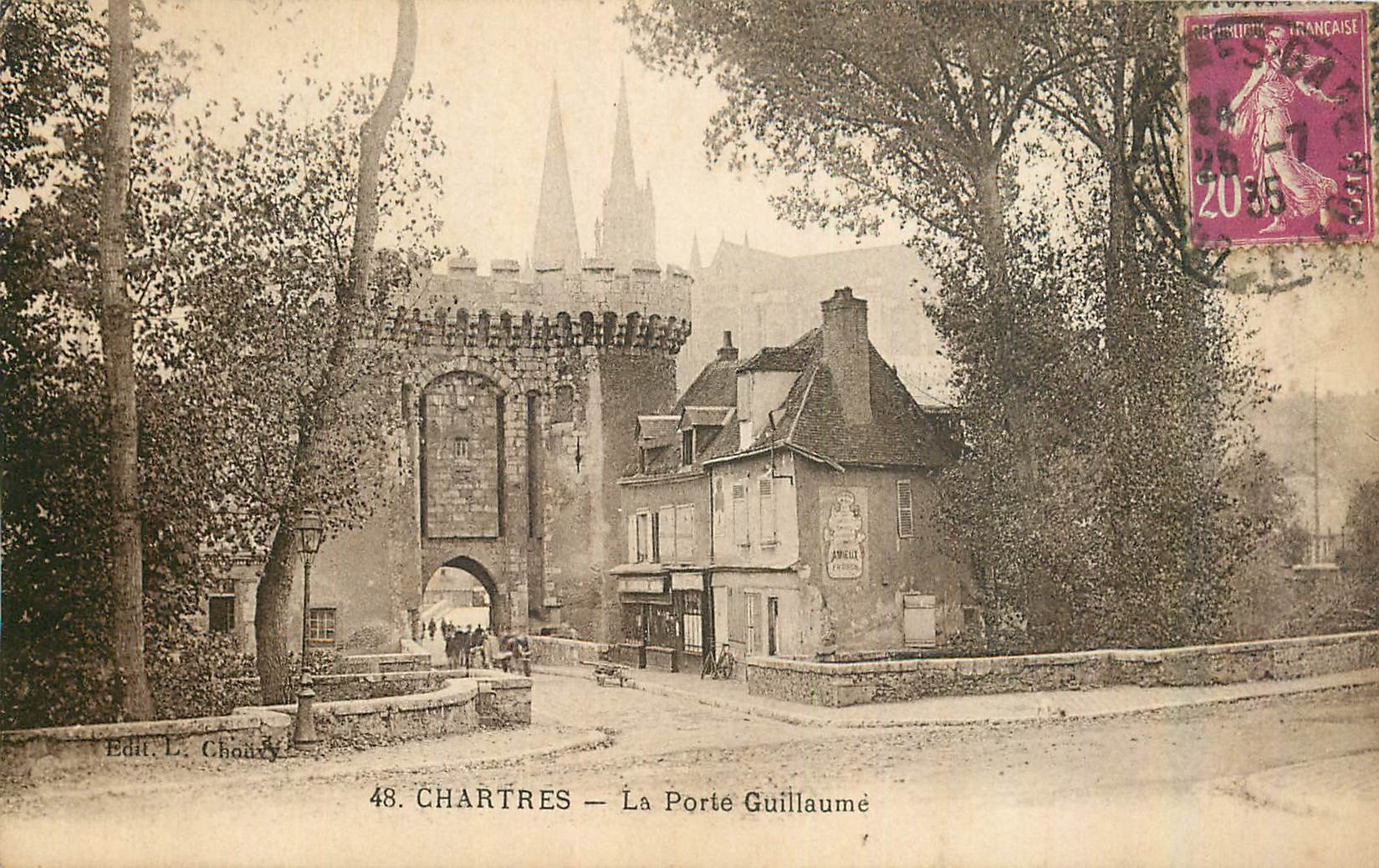 CPA Chartres La Porte Guillaume 