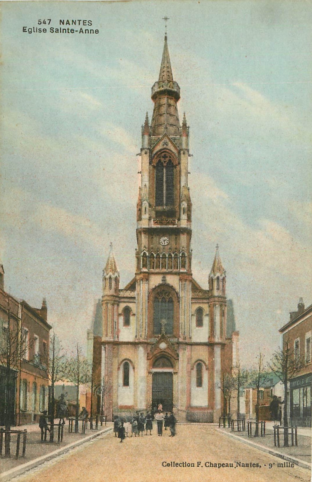 CPA Nantes Eglise Sainte Anne 