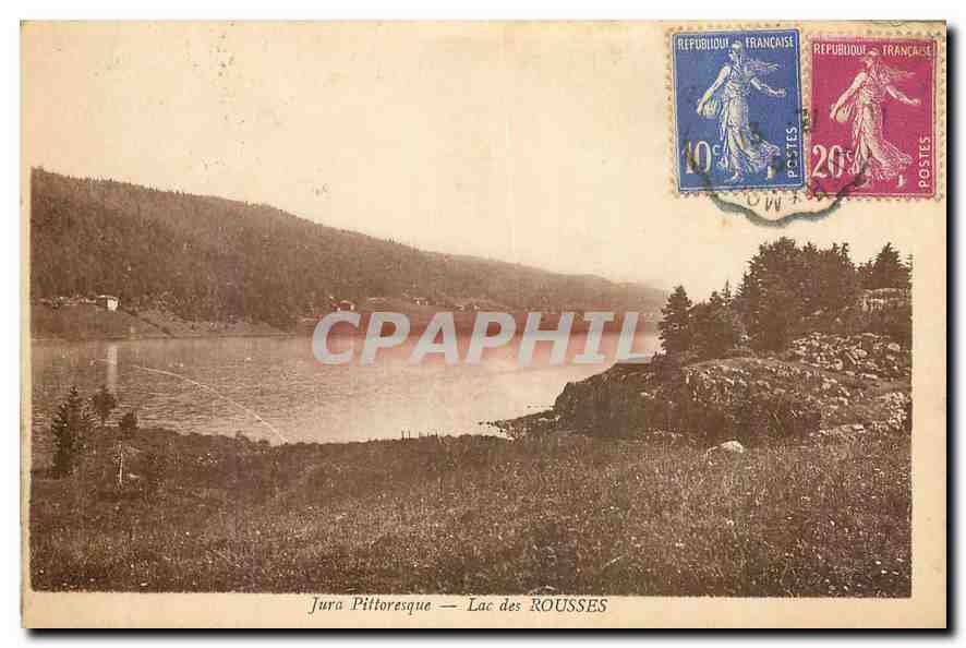 CPA Jura Puttoresque Lac des Rousses 