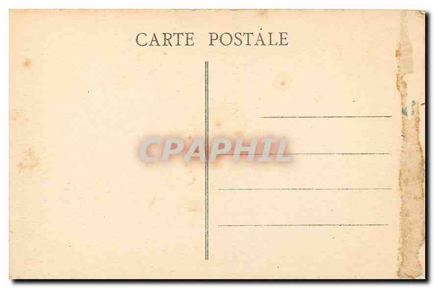 CPA Institut Musulman Mosquee de Paris Salle d'Honeur  — Rückseite