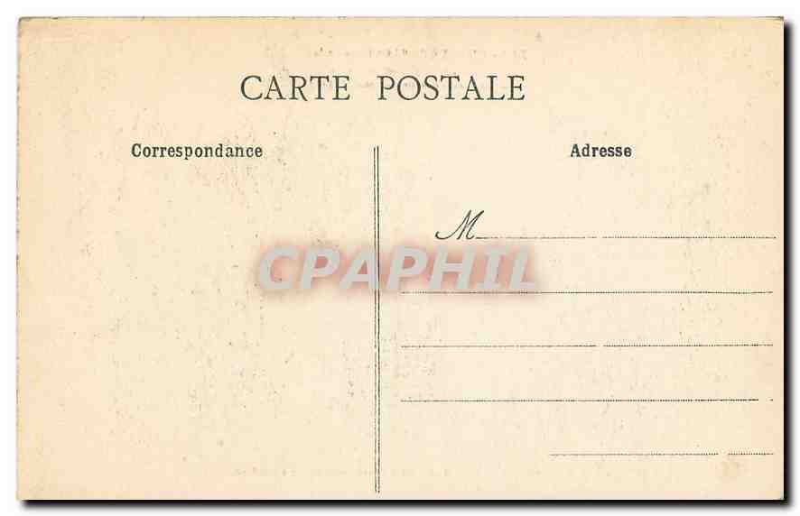 CPA Chateaubriant Loire Inf Esplanade et aile meridionale du Chateau de la Rennaissance  — Back