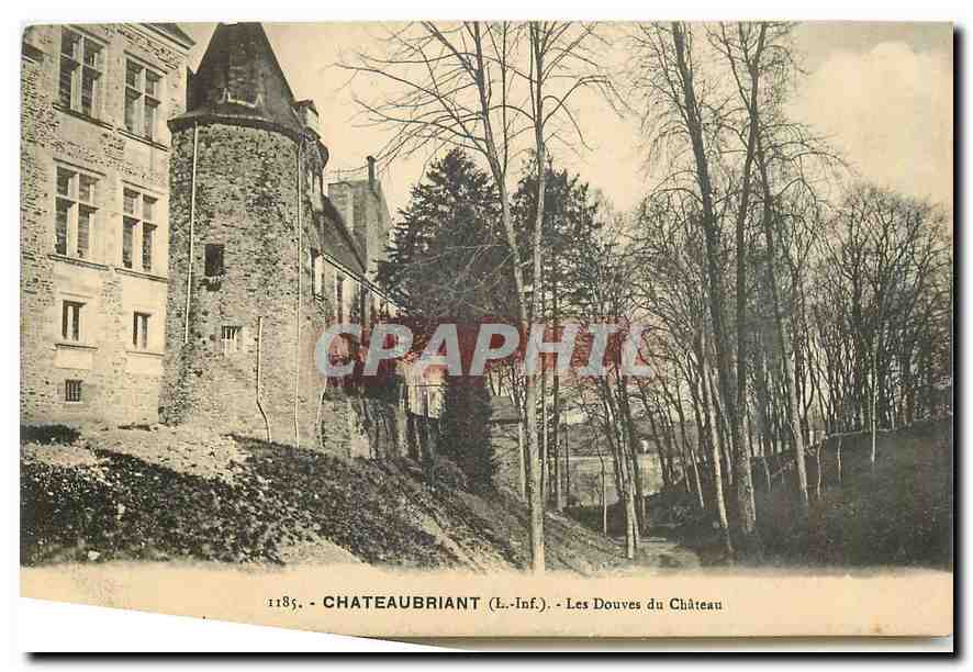 CPA Chateaubriant Loire Inf Les Douves du Chateau 