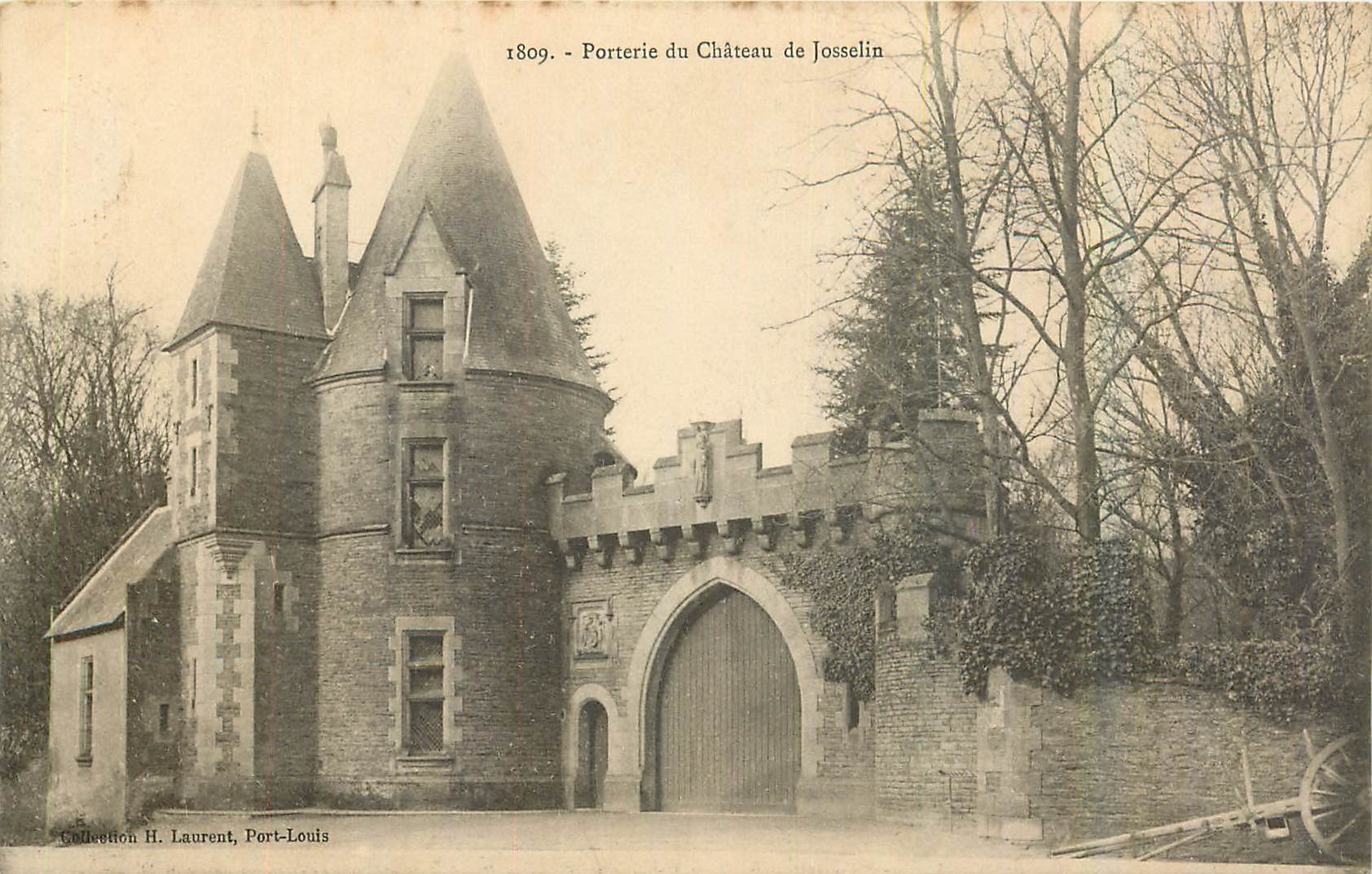 CPA Porterie du Chateau de Josselin 