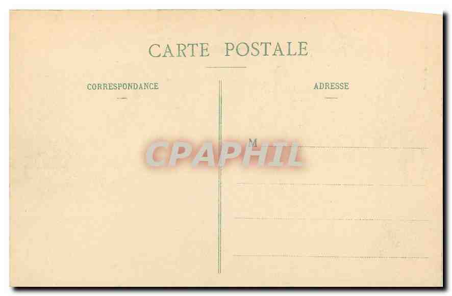 CPA Chateaubriant Loire Inf Cour interieure et Ruines du Vieux Donjon  — Back