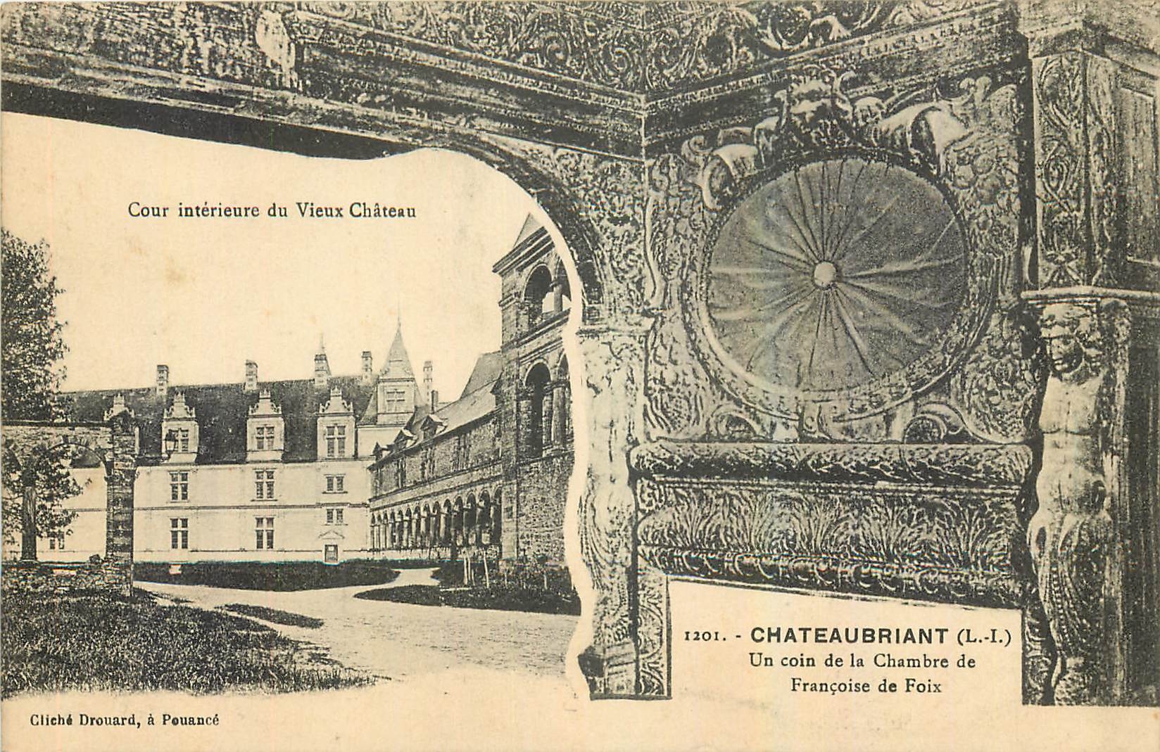 CPA Chateaubriant Loire Inf Un coin de la Chambre de Francoise de Foix 