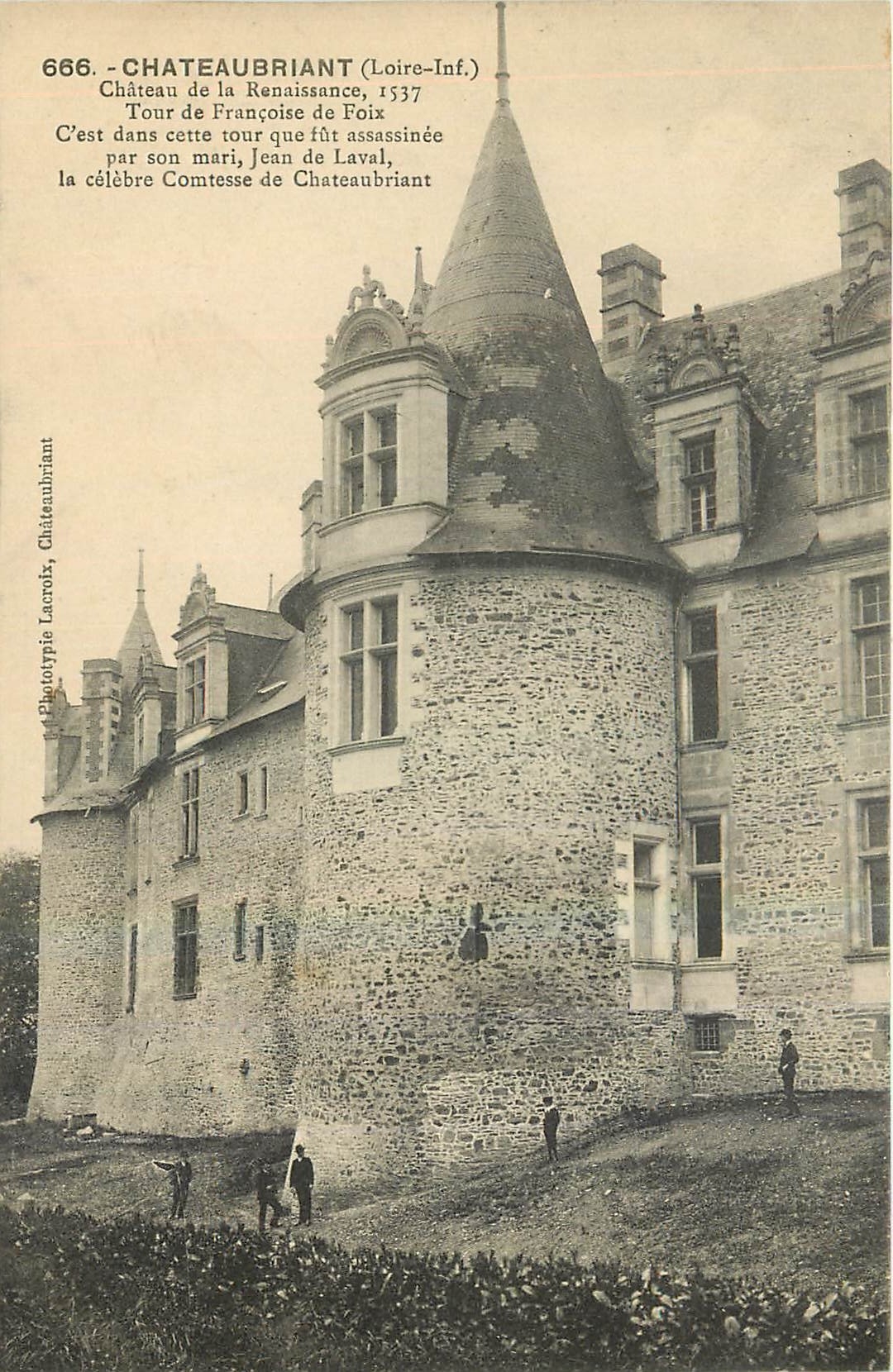 CPA Chateaubriant Loire Inf Chateau de la Renaissance