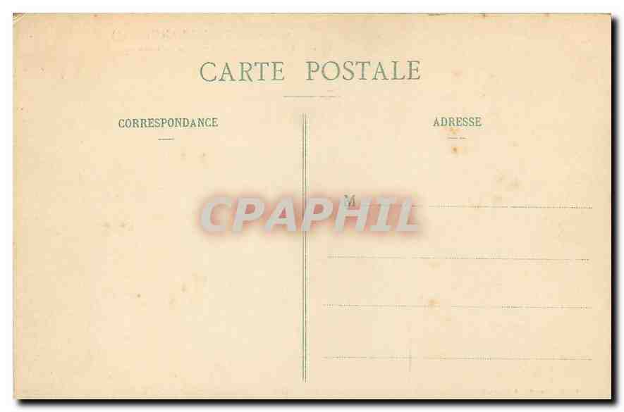CPA Chateaubriant Loire Inf Colonnades du Chateau de la Renaissance  — Back