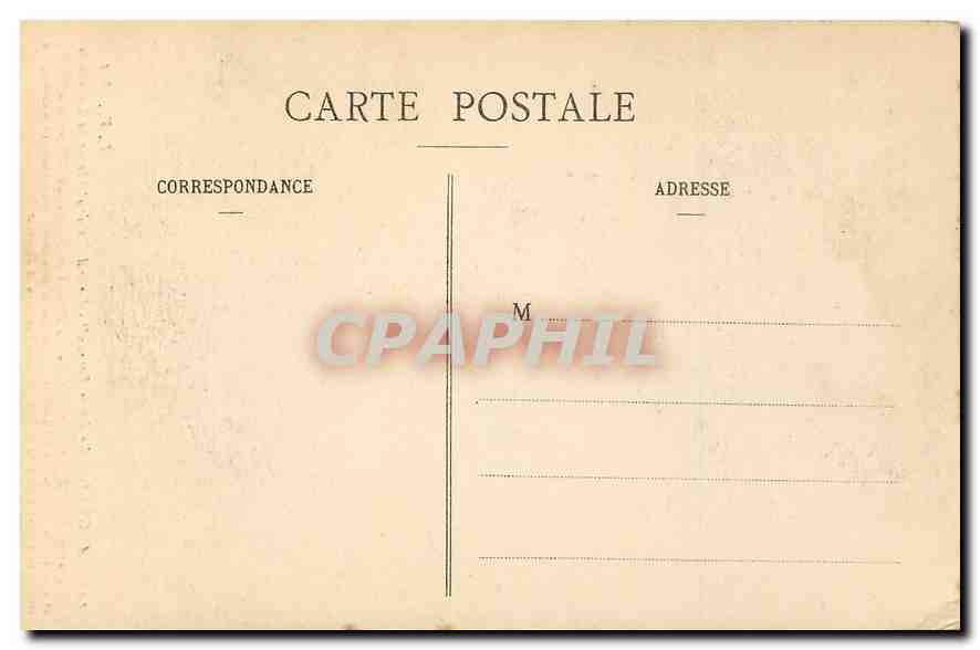 CPA Angers Le Logis Barrault Grand Musee et Statue de Lenepueu  — Rückseite