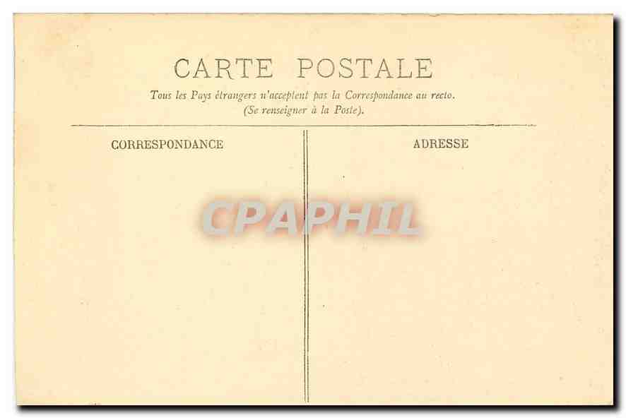 CPA Laval l'Eglise des Cordeliers  — Rückseite