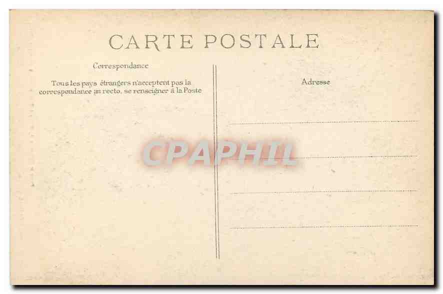 CPA Mortagne Orne Interieur de l'Eglise Notre Dame  — Rückseite