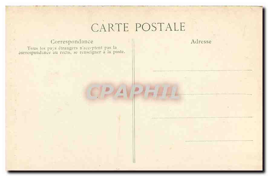 CPA Mortagne Orne Portail de l'Eglise Notre Dame Cote Nord  — Rückseite