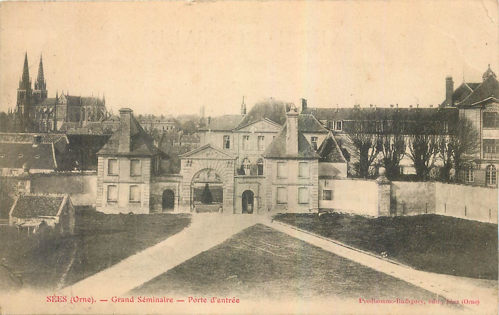 CPA Sees Orne Grand Seminaire Porte d'entree 