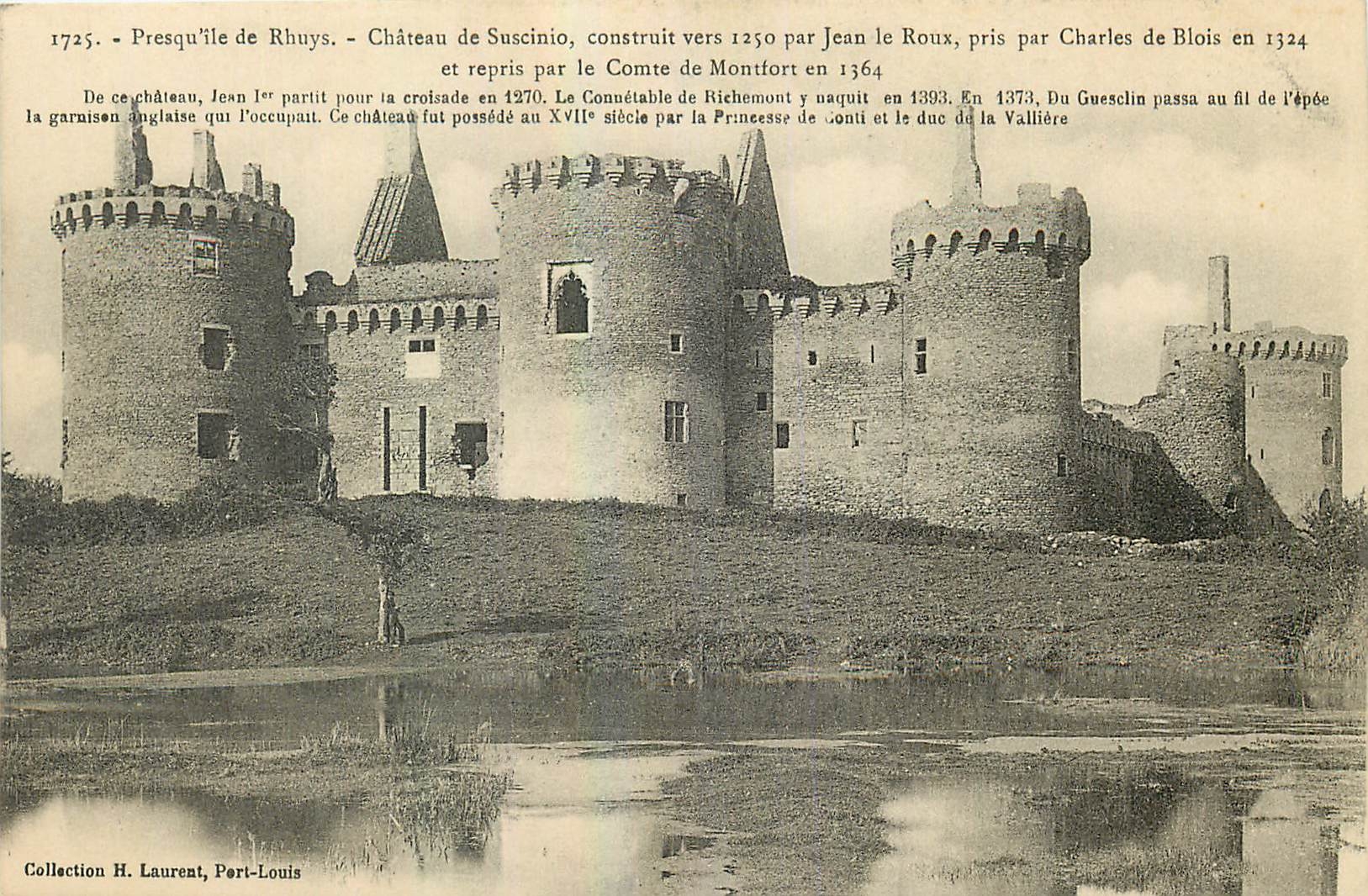 CPA Presqu'ile de Rhuys Chateau de Suscinio Jean le Roux 