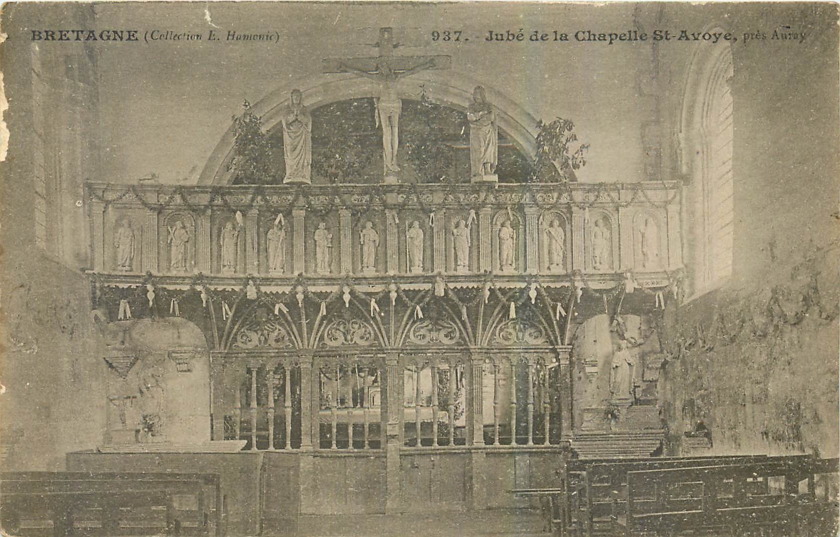 Jubé de la Chapelle St-Avoye, près Aunay — Bretagne — Collection E. Hamonic, n° 937