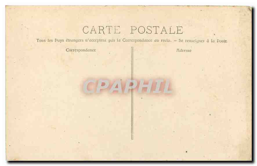 CPA Marseille Bateaux de Course sortant du Port  — Verso