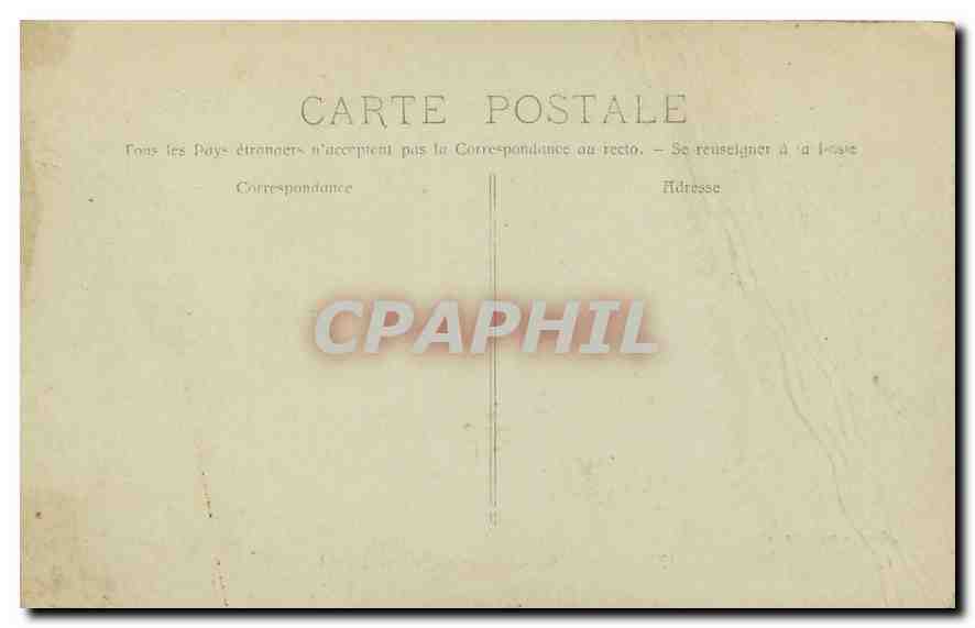 CPA Marseille La Plage vue du cote droit  — Verso