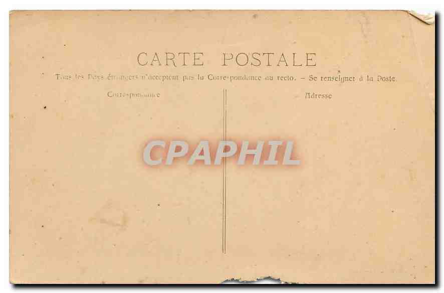 CPA Marseille Les Docks des Messageries Maritimes Bateaux — Verso