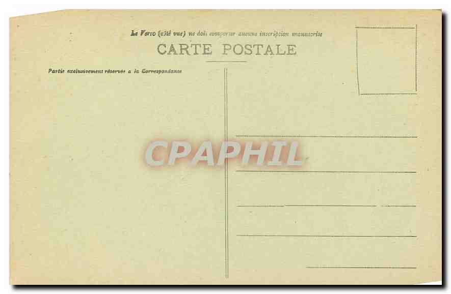 CPA Cathedrale de Chartres E et L Le Portail Nord  — Rückseite