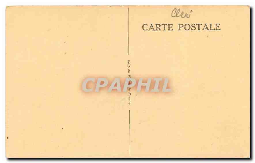 CPA Les Pyrenees Lourdes Le Chateau Fort  — Verso