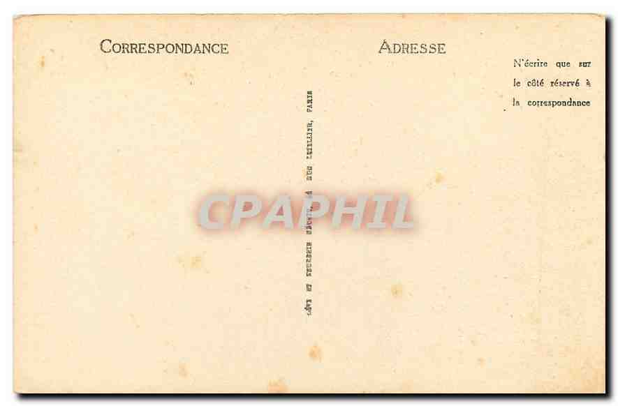 CPA Lourdes Observatoire du Pic du Jer  — Verso