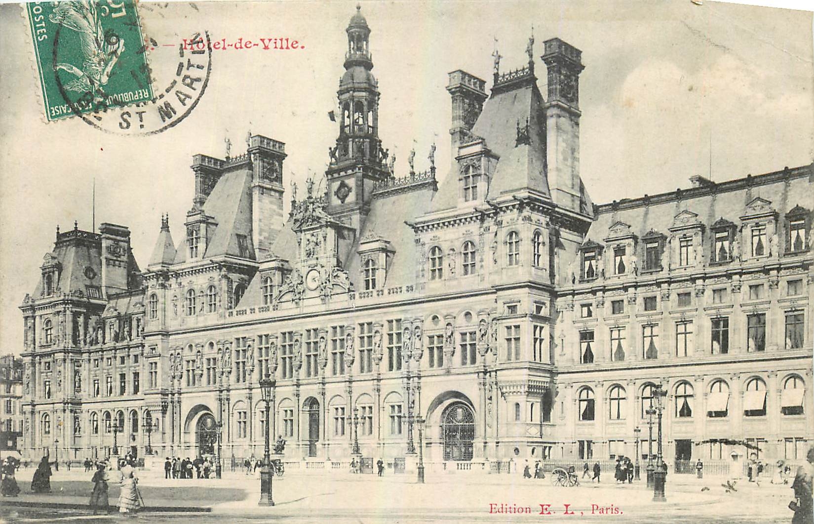 CPA Hotel de Ville Paris