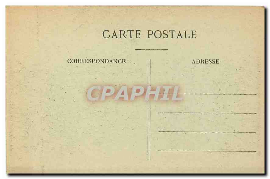 CPA Lyon Place de la Republique Monument Carnot  — Verso