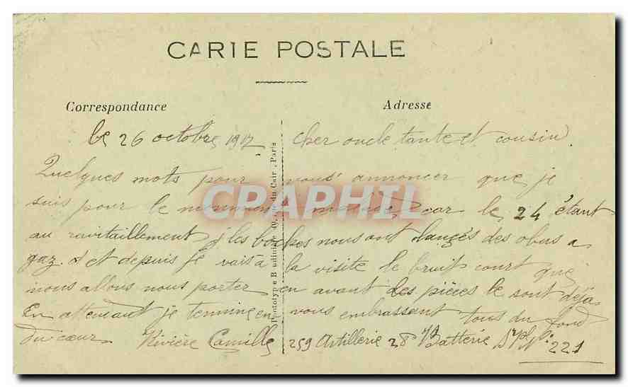 Soissons bombardée — Façade de l'Hôtel de Ville — Phot-Express — Reverso