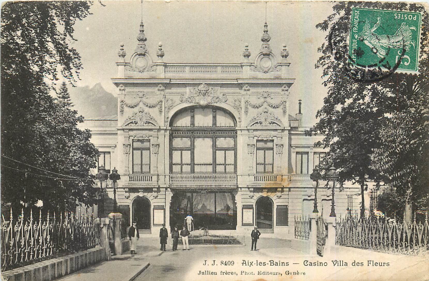 CPA Aix les Bains Casino Villa des Fleurs 