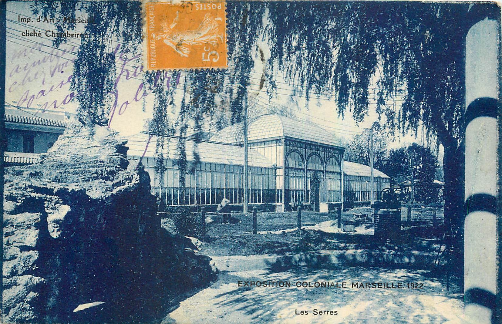 CPA Exposition Coloniale Marseille Les Serres 