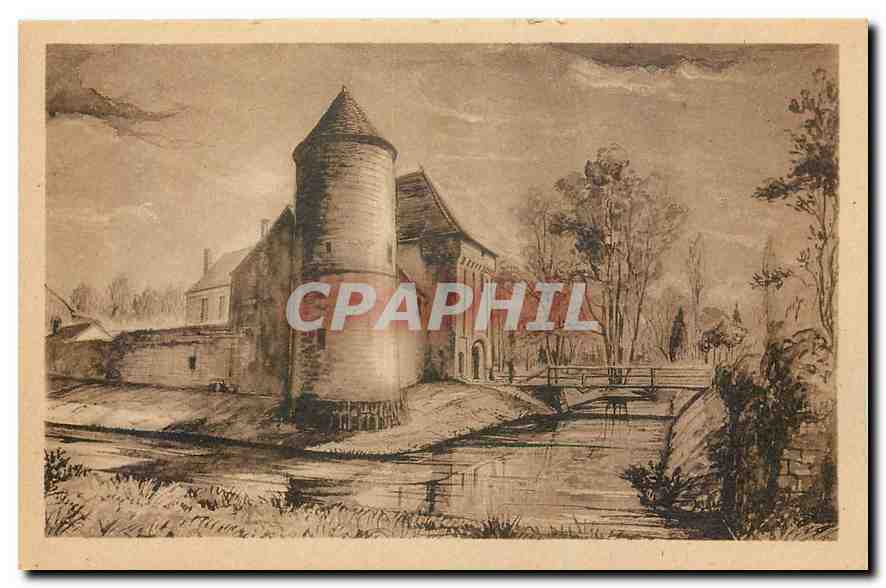 CPA Chateau de Villenconin par Etrechy Seine et Oise 