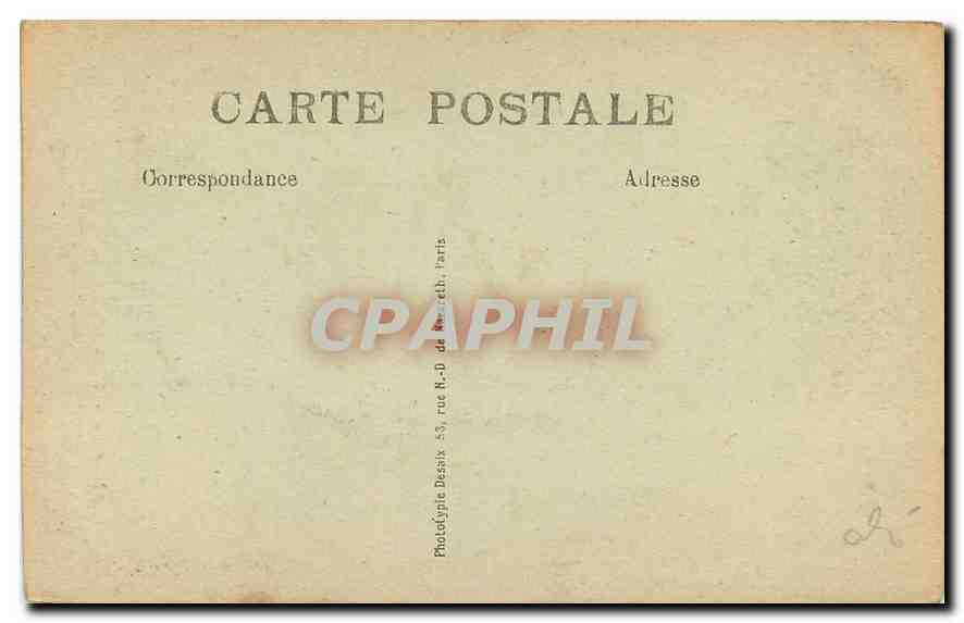 CPA Longjumeau historique Longjumeau S et O Andre de Longjumeau  — Rückseite