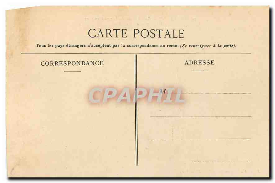 CPA Longpont Le Chateau de Lormoy  — Rückseite
