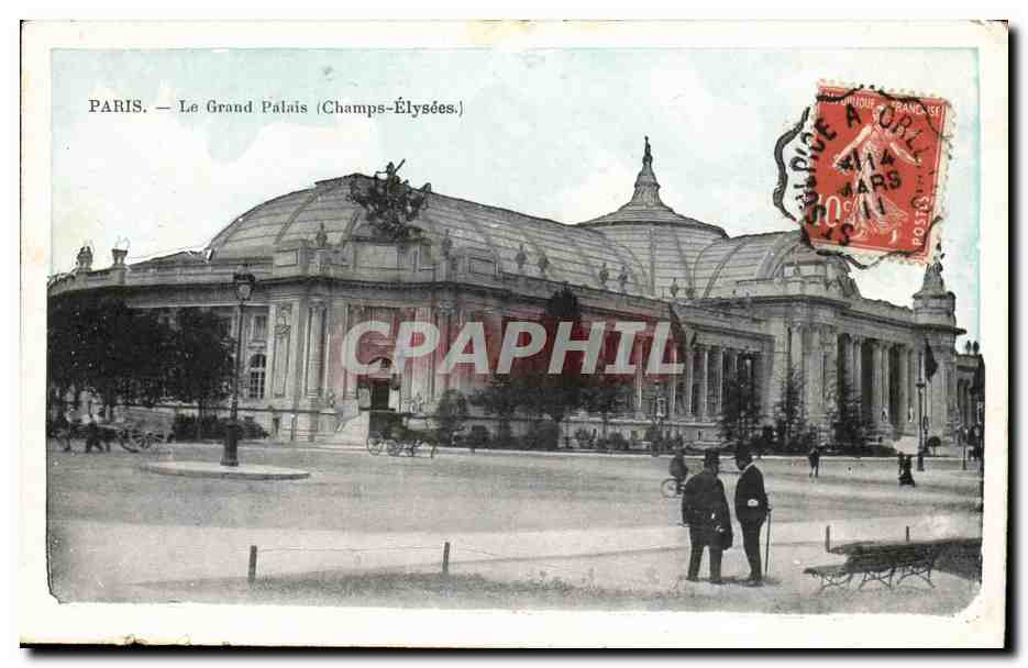 Paris CPA La Grand Palais (Champs Elysees)