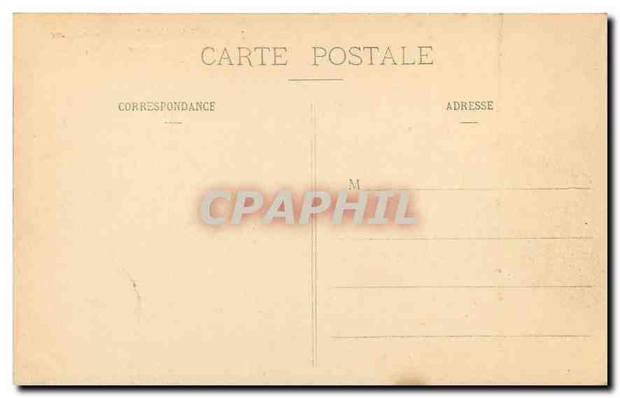 CPA Grez Neuville Maine et Loire Chateau de la Beuvrere  — Back