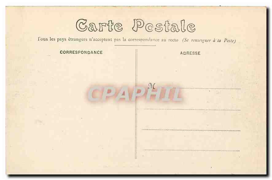CPA Rennes Les Quais pris du Pont Berlin  — Rückseite