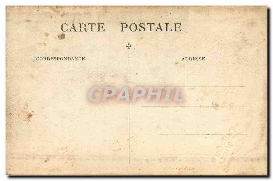 CARTE PHOTO Enfant Nice Rue Paradis — Rückseite