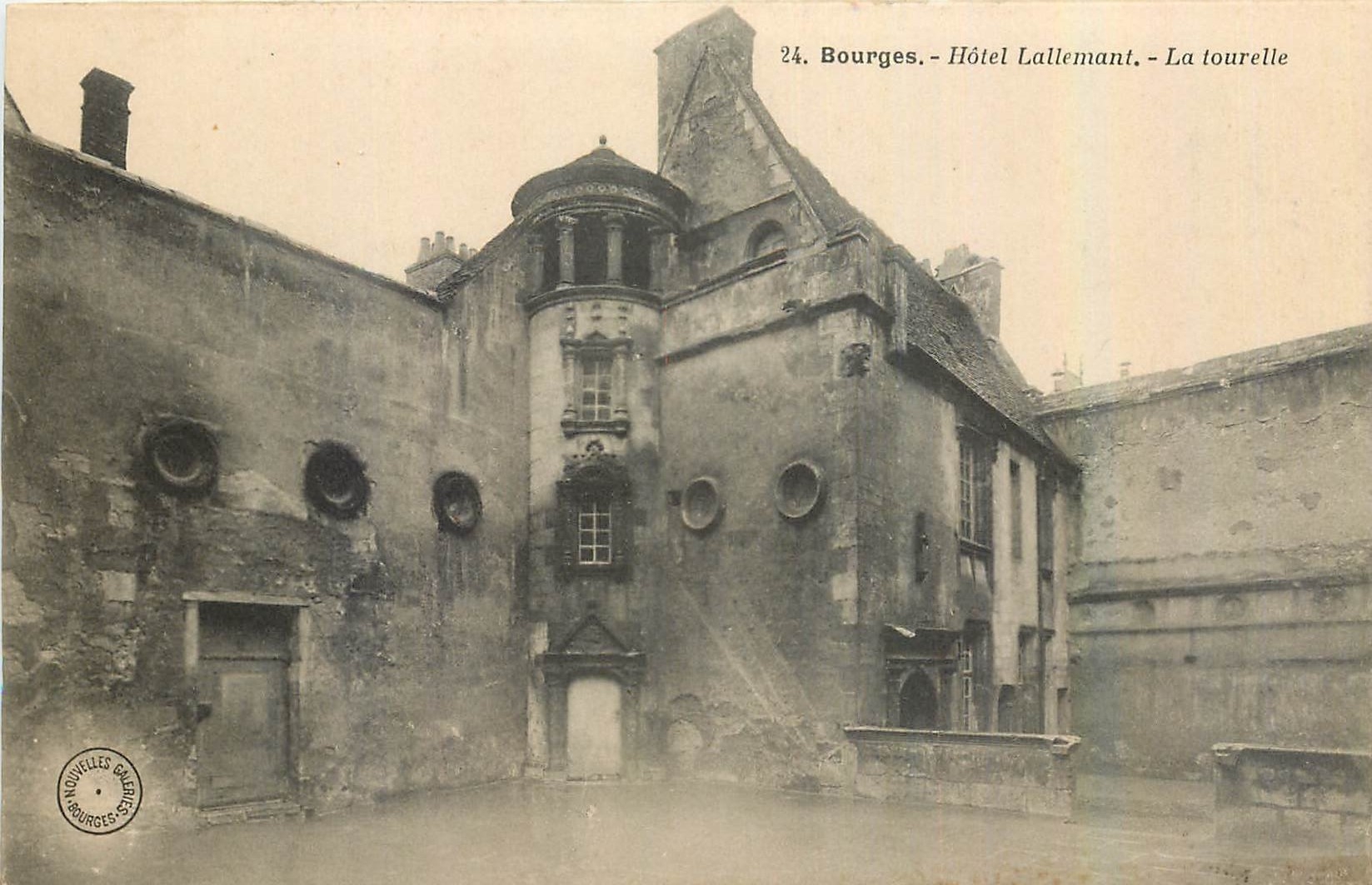 CPA Bourges Hotel Lallemant La tourelle 