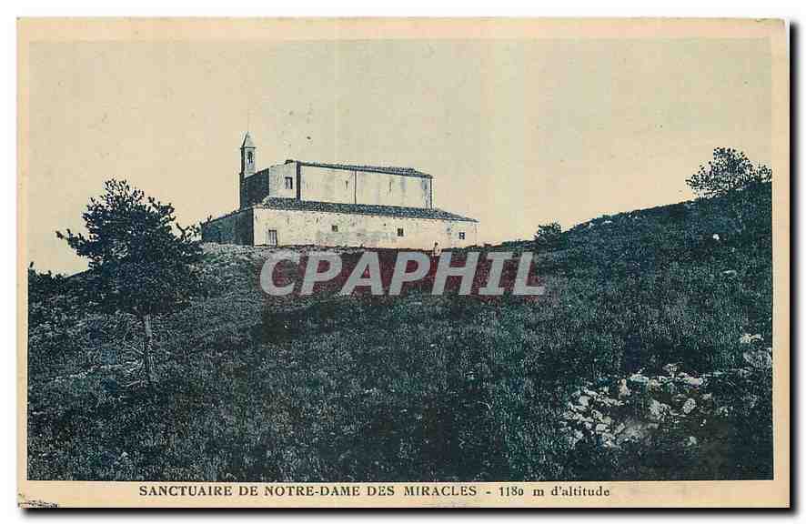 CPA Sanctuaire de Notre Dame des Miracles 