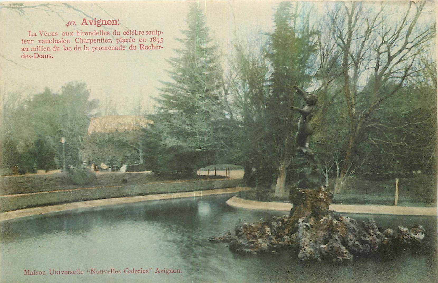 CPA Avignon La Venus aux hirondelles 