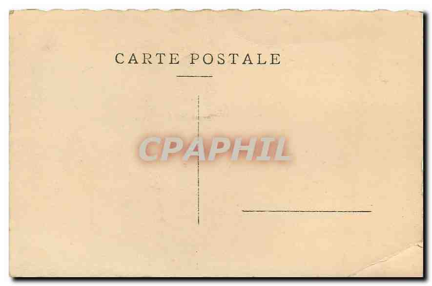 CARTE PHOTO Femmes Fleurs — Rückseite