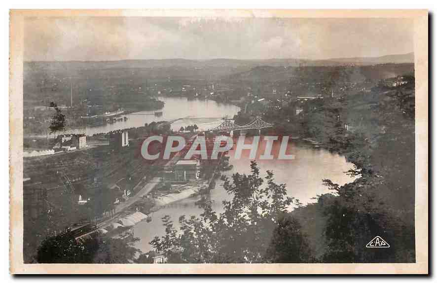 CPA Lyon Confiuent du Rhone et de la Saone 
