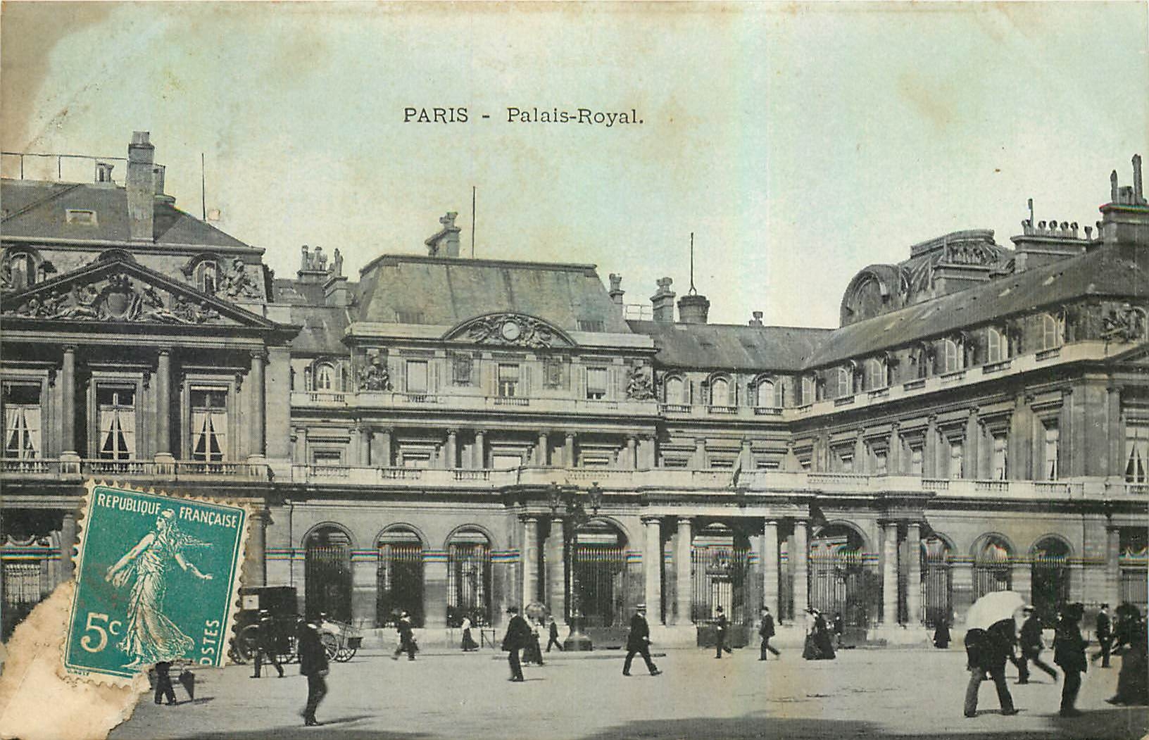 CPA Paris Palais Royal 